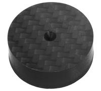 VALICLUD 1pcs Speaker Spike Floor Protectors Speaker Isolation Stand Feet Pads Lightweight Carbon Fiber Floor Protection for Audio Black