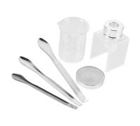 VALICLUD 1Set DIY Lipstick Repair Kit Silicone Mold Measuring Tools for Crafting Lipsticks Safe Easy Repair for Beauty Enthusiasts and Beginners