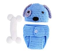 VALICLUD 1set Dog Costume Newborn Has Newborn Photo Props Cotton 3pcs