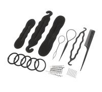 VALICLUD 1set Hair Braiding Tools and Bun Making Kit Hair Styling Accessories for Effortless Updos for