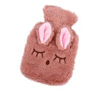 VALICLUD 1Set Lovely Hot Water Bag with Cover Cartoon Eye Rabbit Design Winter Hand Warmer for Relief and Comfort Present for Friends and Family