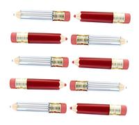 VALICLUD 1set Pencil Shape Lip Balm Containers Empty Lipstick Holders for DIY Lip Gloss Lightweight and Portable Tubes for Travel and Creative Projects 10pcs