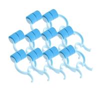 VALICLUD 1set Portable Nose Clips for Exercise Nosebleed Stopping Comfortable Durable Nasal Fixing Clips for Breathing Practice Emergency Use 16pcs