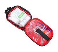 VALICLUD 1set Portable Outdoor Emergency Bag Travel Kit for Mountaineering Camping and Family Emergencies Lightweight and Design Red