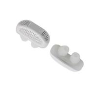 VALICLUD 1set Snoring Nose Buds Nasal Device for Improved Breathing Comfortable Sleep Snore Clips Ventilation Nose Purifier with Portable Case White 2pcs