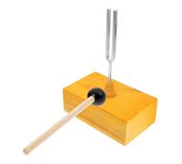 VALICLUD 1set Teaching Acoustic Fork with Wooden Resonance Box for Middle School Physics Experiments Multi-functional Educational Tool for Sound Frequency Demonstrations and
