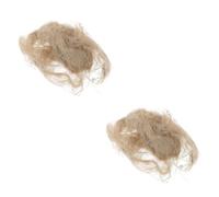 VALICLUD 2 Packs of Natural Bird Nesting Materials for Birds and Larks, Comfortable Jute Silk and Cotton Pads for Nest Building, Creative Bedding Supplies for Garden Use