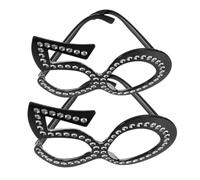 VALICLUD 2 Pairs Chic Birthday Celebration Glasses of Novelty Eyewear with Unique Number Molding for Parties Comfortable Decorative Frames for Memorable Celebrations