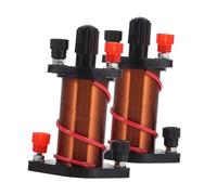 VALICLUD 2 Pcs Electromagnetic Induction Coils Copper Solenoid Teaching Experiment Coil Portable Physics Lab Tool for School and Student Use