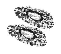 VALICLUD 2 Pcs Self Heating Foil Hair Care Cap Double Layer Bath Cap for Long Hair Treatment for Women for Spa and Home Use