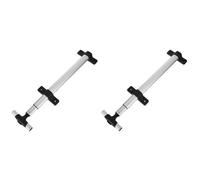 VALICLUD 2 pcs Telescopic Suitcase Handle Replacement Part Trolley Luggage Pull Rod Accessories