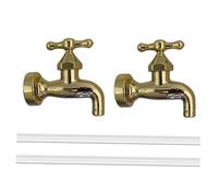 VALICLUD 2 Sets Invisible Flowing Spout Faucet Garden Fountain Decor for Courtyards Hotels and Restaurants Unique Craft Easy to Install and Maintain