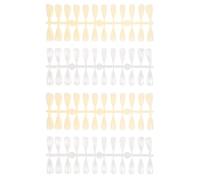 VALICLUD 2 Sets of 480pcs Manicure Practice Pieces Lightweight Plastic Fake Nails for Women, Compact Nail Design Kit with Assorted Colors Suitable for Home and Professional Random Color