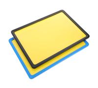 VALICLUD 2 Sets Plastic Price Tag Holder Set Horizontal Vertical Display Frames for Retail Shelf Labels Lightweight PVC Easy Installation for Supermarket Price Tags