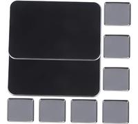 VALICLUD 2 Sets Portable Empty Eyeshadow Palette Durable Magnetic Cosmetic Tray for Blush Highlighter Powder Storage DIY Multi Compartment Makeup Organizer for Travel and Daily Use