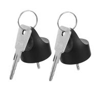 VALICLUD 2 Sets Replacement Scooter Key for Electric Wheelchairs and Mobility Scooters Compatible with Pride Models Portable Metal Keys for Secure Lock Access