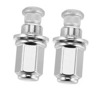VALICLUD 2 Sets Wheel Lug Nut Covers for High Strength Steel Bolt Caps for Automotive Wheel Hub Protection Long Term Maintenance for Trucks and Cars