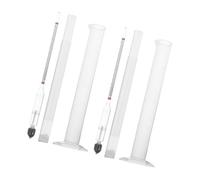 VALICLUD 2 Sets Wine Alcoholometer Hydrometer Kit with Plastic Test Jar and Scale for Precise Measurement of Spirits Beer and Wine Brewing Portable and Easy to Use