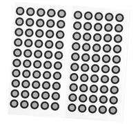 VALICLUD 2 Sheets High Reflective Tear-resistant Marker Points for Scanners Accurate Positioning Reference Stickers for Metrology Reverse Engineering Inspection Lightweight Reflective Film