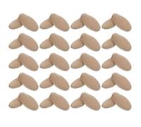 VALICLUD 20 Pairs Paper Pulp Shoe Insert Shapers for Eu Size 39-40, Deformation Prevention and Easy to Store, Suitable for Sneakers and Footwear, for Dry Cleaning Shops and Organizing Large