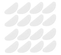 VALICLUD 20 Pairs Silicone Glasses Nose Pads Self Adhesive Non Slip Spectacle Cushions Pressure Reducing Nose Support for Eyeglasses Sunglasses Transparent