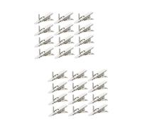 VALICLUD 200 pcs Mini Christmas Flower Clips Wreath Fasteners for Xmas Tree Decor and Garden Decorations Easy Install Multi Purpose Adornment Holders