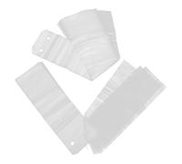 VALICLUD 200pcs Disposable Clear Umbrella Covers with Strong Wear Resistance Protective Sleeve for Short Long Handle Umbrellas Convenient Lightweight Organizer for Office Subway Hospital