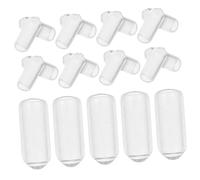 VALICLUD 200pcs Headband Rubber End Plugs Diy Jewelry Accessory End Caps Hair Band Tips Zerk Caps for Hair