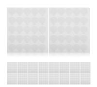 VALICLUD 200pcs Nano Double-sided Adhesive Dots Clear Sticky Tape Removable Reusable Strong Bond Glue Stickers for Home Classroom Wall Party Decoration