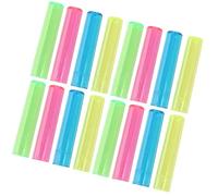 VALICLUD 200pcs Pencil Protectors Pencil Caps Plastic Simple to Install Assorted Colour Classroom and Home Use Random Color