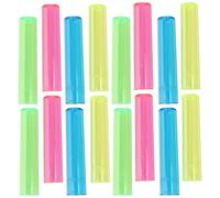 VALICLUD 200pcs Pencil Tip Covers Portable Protective Plastic Caps Assorted Colour for Office and Home Use Random Color