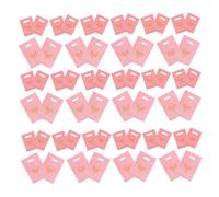 VALICLUD 200pcs Pink Star Thank You Bags Handles Small Boutique Plastic Retail Bags for Party Favors and Small Business Packaging 15x20cm 20x30cm