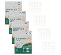 VALICLUD 200pcs Silicone Nose Contour Tape with Dumbbell Shape Breathable and Self-adhesive Nose Wing for Natural Invisible Look Suitable for Photos and Social Occasions
