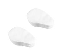 VALICLUD 200Pcs Ultra Thin Comfortable Eye Pads Portable Mango Shaped Cotton Eye Mask and Dark Circles Breathable Nursing Supply for Travel and Daily Care