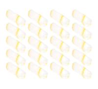 VALICLUD 20pcs 4-inch Mini Paint Roller Covers Polyester Sleeves for Wall Painting, DIY Decorating, Smooth Finish without Handle