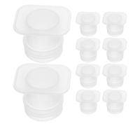 VALICLUD 20pcs Beekeeping Watering Cups with Fine Mesh Bee Nest Drinking Feeder for Hive Feeding Lightweight Apiary Equipment for Efficient Honey Production and Hive Management Opening