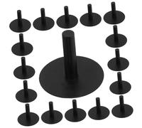 VALICLUD 20pcs Black Plastic Duck Holder for Car Dash Self-adhesive Rubber Duck Display Stand with Double-sided Tape Model Stand for Easy to Install and Remove Secure Fit for Desk and