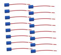 VALICLUD 20pcs Ceramic Headlight Socket Pigtail Harness High Temperature Resistant Lamp Holder Connector for Car Front Headlight Lamp Replacement Retrofit