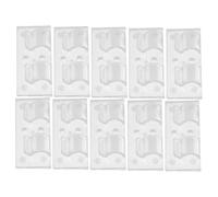 VALICLUD 20pcs Clear Self Adhesive Cable Management Clips Strong Bond Wire Holders for Tv PC Laptop Ethernet Cord Organizers Quick Install Wall Desktop Office Home