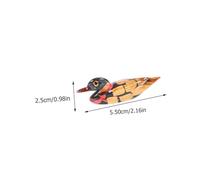 VALICLUD 20pcs Creative Duck Shaped Chopstick Rests Lightweight Portable Chopsticks Rack for Spoon Fork Holder Tableware Supplies Prevent Rolling and Keep Dining Area Clean