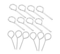 VALICLUD 20pcs Fire Extinguisher Safety Pins Iron Pull Pins for Fire Extinguisher Tools Tamper-resistant Maintenance Replacement Portable and Easy to Use for Emergency Safety