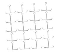 VALICLUD 20pcs Flat Jaw Spring Clamps for Laboratory Use Flow Control Tubing Clips with Strong Bite Force Easy Operation Spring Clamps for Precise Water Shut Off in Experiments and Teaching