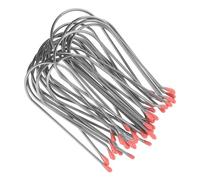 VALICLUD 20pcs Hot Roller Clips Replacement U-shaped Hair Curler Clips Volumizing Suitable for Electric Hot Rollers