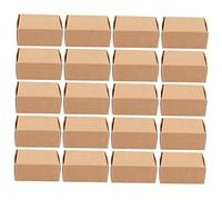 VALICLUD 20pcs Kraft Paper Packaging Boxes for Small Shipping Foldable Soap and Candy Gift Boxes Lightweight Reusable for Handmade Goods and Retail Use