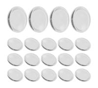 VALICLUD 20pcs Large Silicone Lash Pads Oversized Eyelash Holder for Precise Placement Reusable Eye Pads Compatible with Various Eye Shapes for Natural Lash Extension Makeup Tools