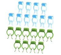 VALICLUD 20Pcs Lung Breathing Training Clips Nose Pinchers for Nasal Stop and Nosebleed Prevention Lightweight Non Slip Nose Clips and Daily Use