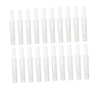 VALICLUD 20pcs Mini Nylon Makeup Brushes and White Interdental Brushes Multi-use Eyebrow Makeup Tools for Precision Eye and Oral Care