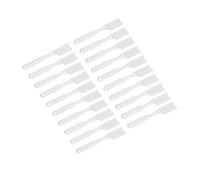VALICLUD 20pcs Mini Toothbrushes for Travel Short Handle Finger Toothbrushes for Prisons Safe Oral Hygiene Cleaning Tools for Institutional Use