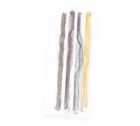 VALICLUD 20pcs Nylon Doll Lashes DIY Accessories for Boys and Girls Easy to Use Not Easy to Tear False Eyelash Strips for Doll Craft Supplies
