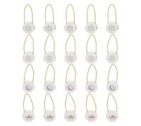 VALICLUD 20pcs Octagonal Ramadan Candy Boxes for Eid Mubarak Party Favors Fillable Snack and Biscuit Containers Decorative Moon Festival Treat Holders for Muslim Celebrations